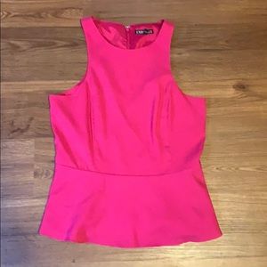 Magenta Express Peplum Top